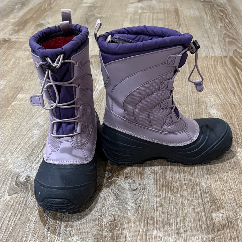 The North Face Kids Purple Rain & Snow Boots